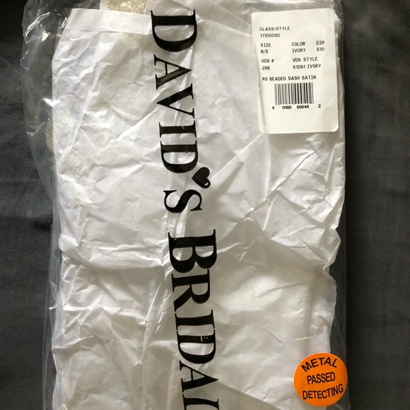 Bejeweled sash